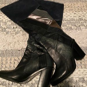 Italian leather vintage Aldo boots